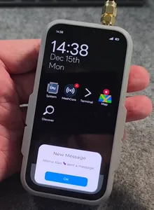 Complete Lilygo T Display P4 LoRa Radio with super user interface. This is NOT a smartphone - it just looks like it!